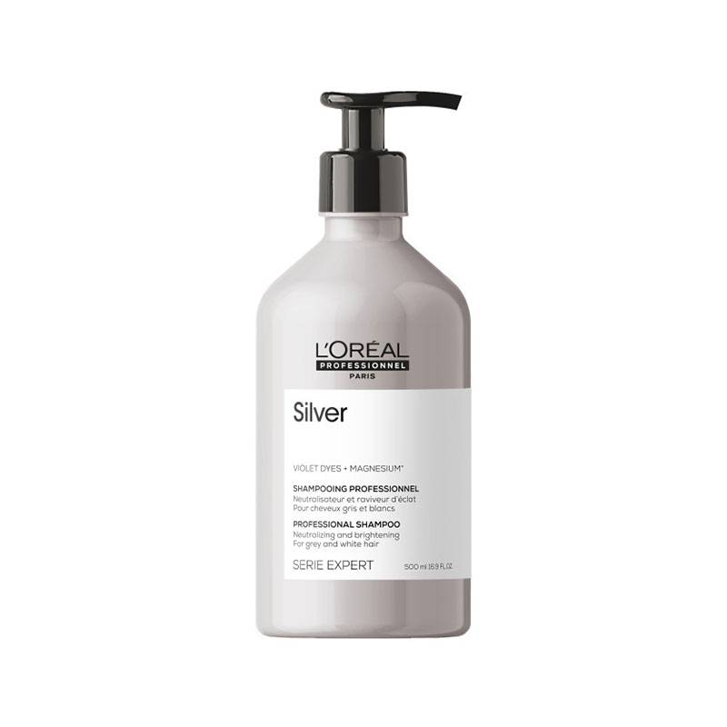Shampoing Silver de la marque L'Oréal Professionnel Contenance 500ml - 1