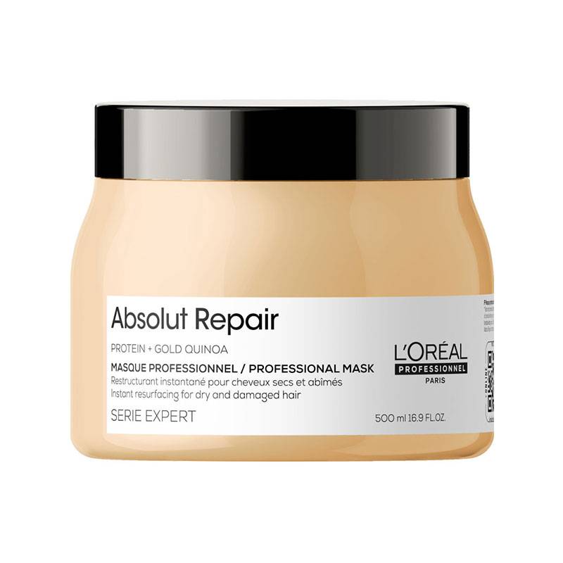 Masque restructurant Absolut Repair de la marque L'Oréal Professionnel Contenance 500ml - 1