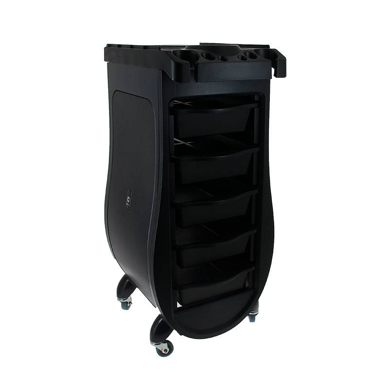 Table de service Noir - Modèle Curve de la marque Coiffeo - 1