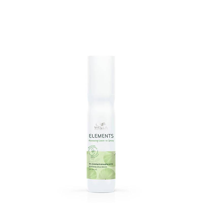 Spray régénérant sans rinçage Elements Renewing de la marque Wella Professionals Contenance 150ml - 1