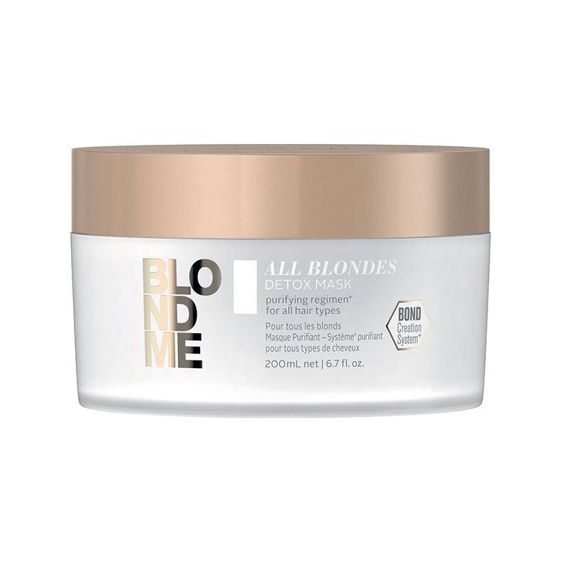 Masque purifiant Blonde Me de la marque Schwarzkopf Professional Contenance 200ml - 1