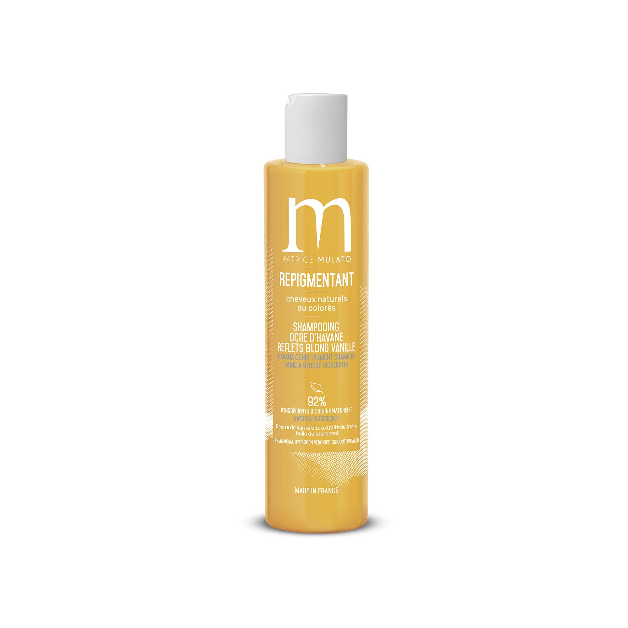 Repigmentant shampooing ocre d'havane de la marque Mulato Contenance 200ml - 1