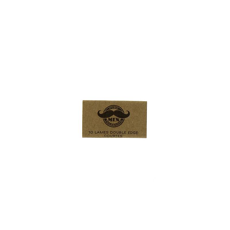 Boîte de 10 lames Double edge Courtes de la marque Pure Men Tolerance - 1