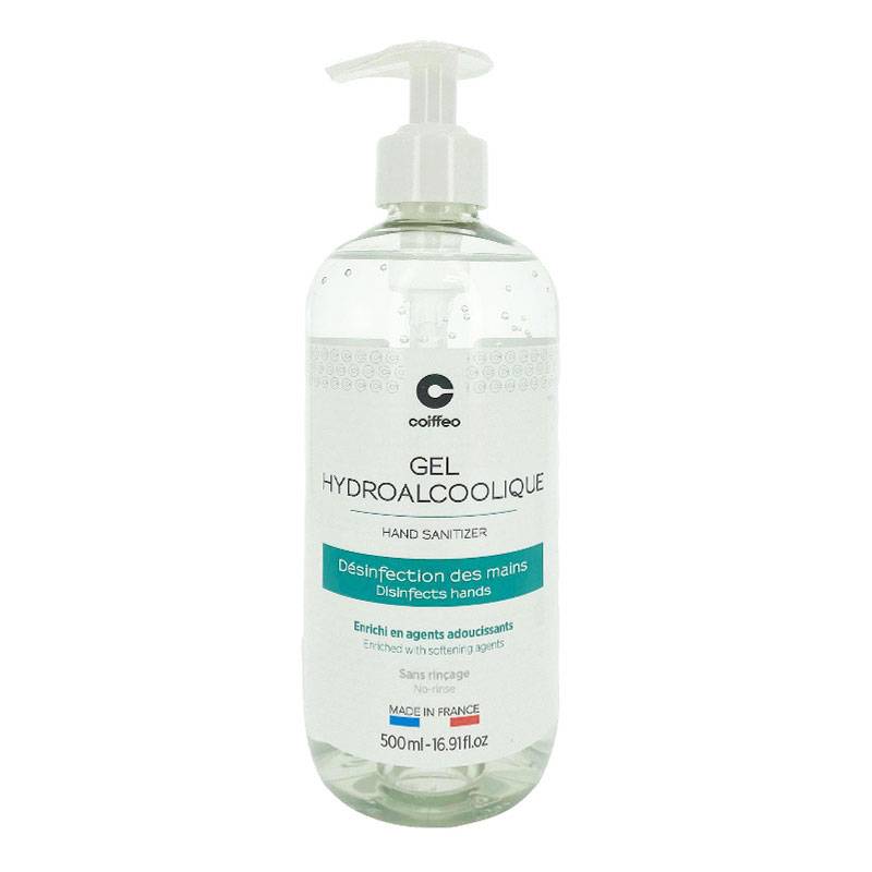 Gel hydro alcoolique de la marque Coiffeo Contenance 500ml - 1