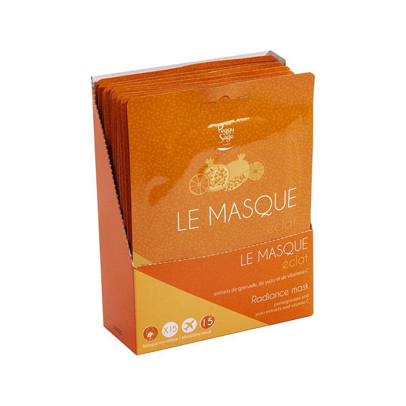 Présentoir masques éclat x15 de la marque Peggy Sage Contenance 490g - 1