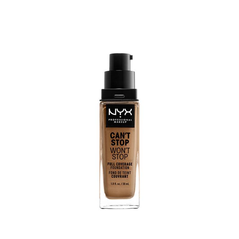 Fond de teint liquide Can't Stop Won't Stop - Caramel de la marque NYX Professional Makeup Contenance 30ml - 2