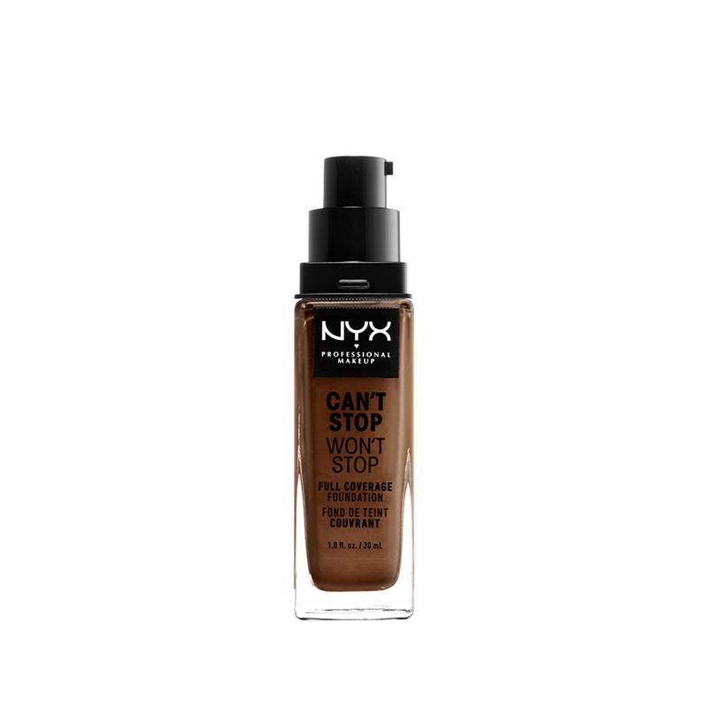 Fond de teint liquide Can't Stop Won't Stop - Deep Rich de la marque NYX Professional Makeup Contenance 30ml - 2