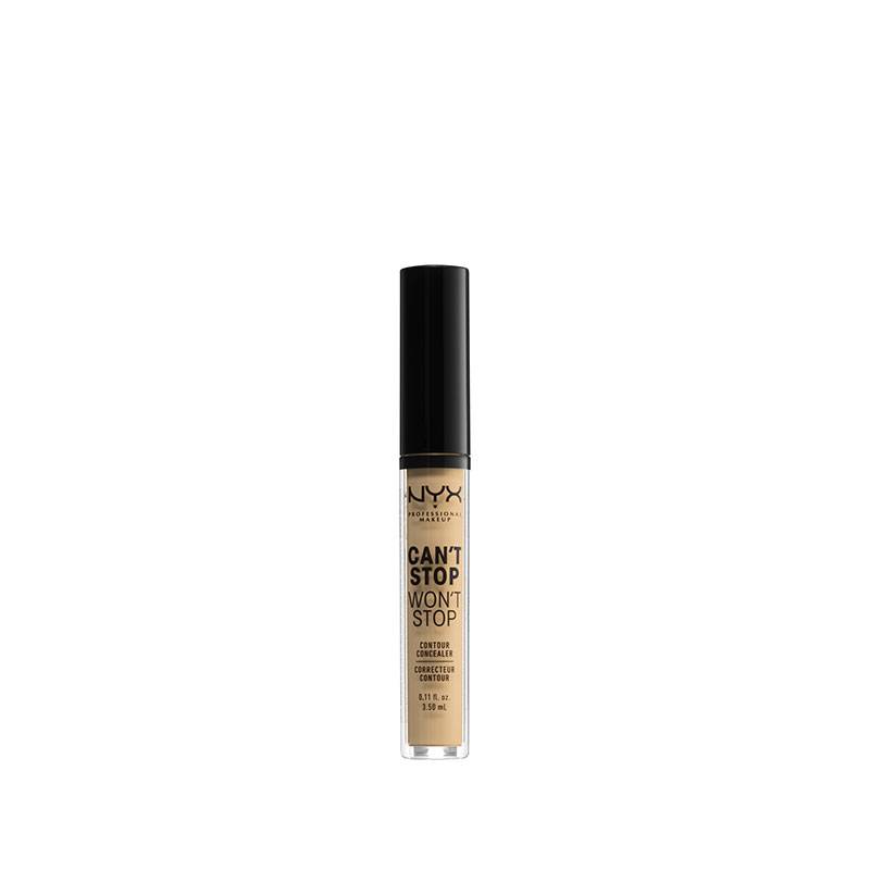 Anti-cernes & correcteur Can't stop won't stop - True Beige de la marque NYX Professional Makeup Contenance 3ml - 1