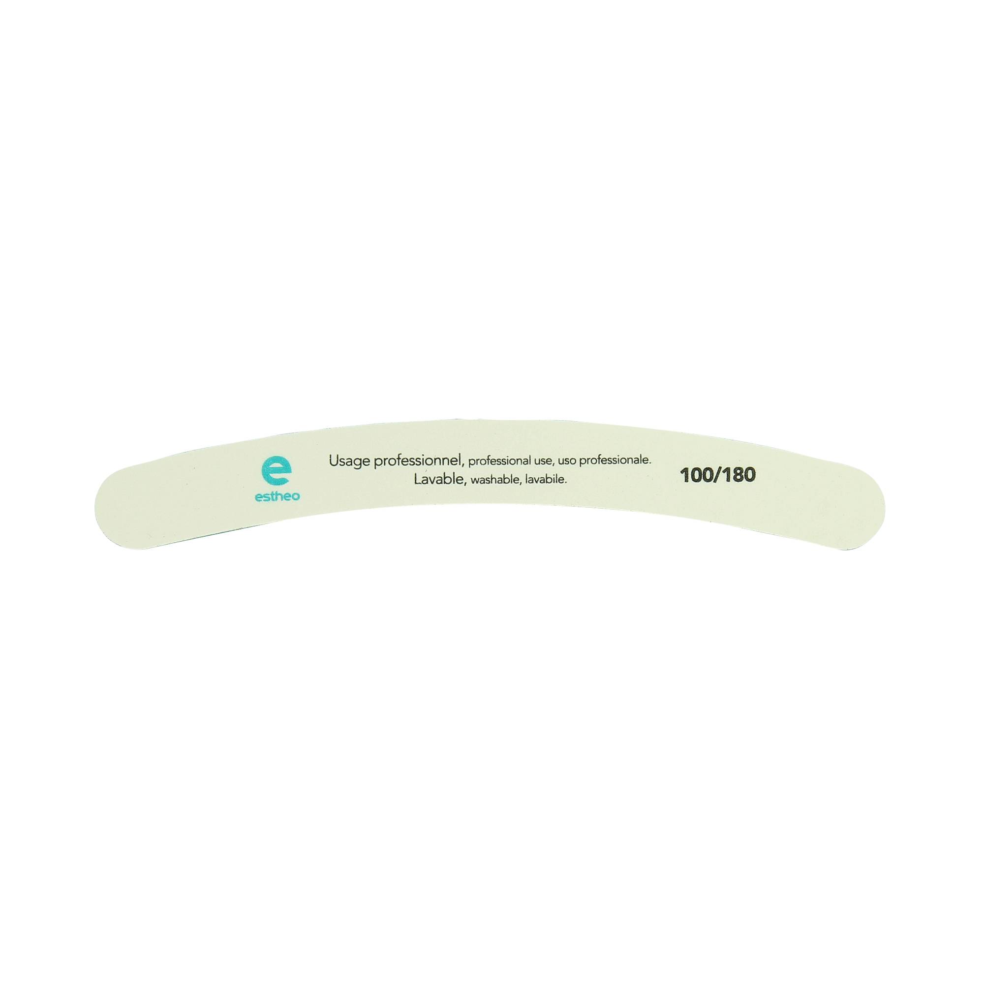 Lime à ongles banane 100-180 Blanche de la marque Estheo - 1