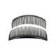 Peigne barette noir x2 - 1 Peigne barette noir x2 de la marque Coiffeo - 1