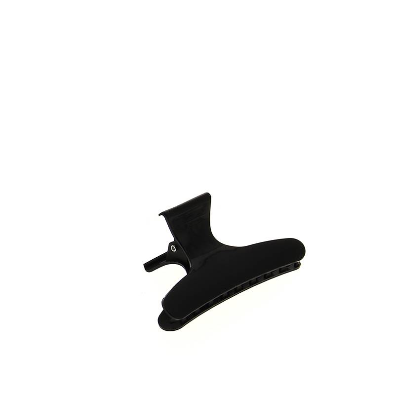 Grandes pinces croco 8cm x12 Noir de la marque Coiffeo - 1