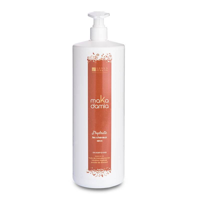 Shampoing cheveux secs J'hydrate maKadamia 1000ml de la marque Urban Keratin Contenance 1000ml - 1