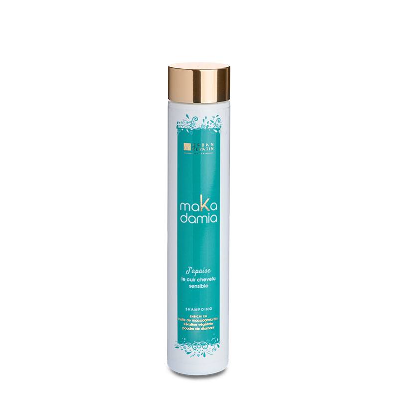 Shampoing cuir chevelu sensible J'apaise maKadamia de la marque Urban Keratin Contenance 250ml - 1