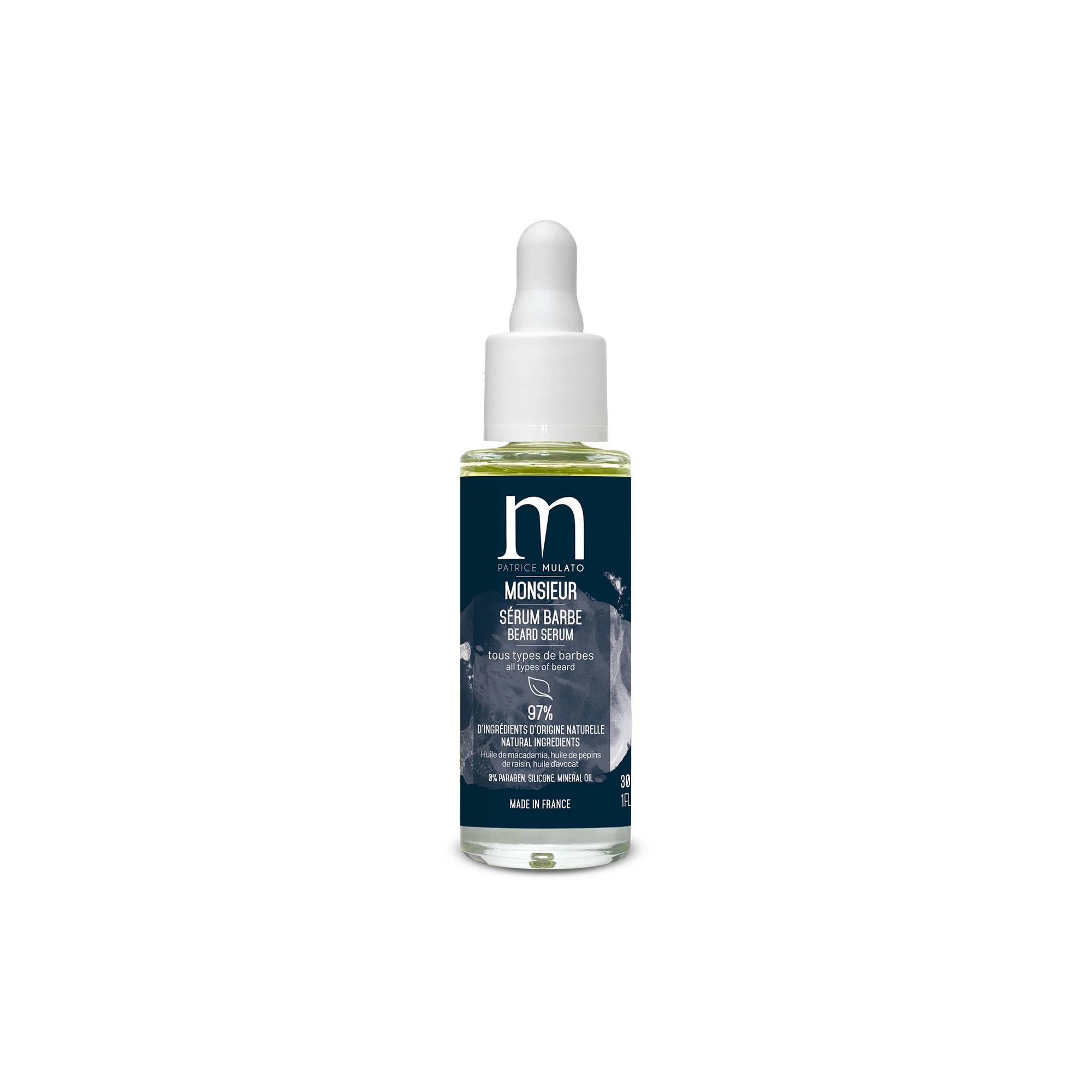 Sérum barbe Monsieur de la marque Mulato Contenance 30ml - 1