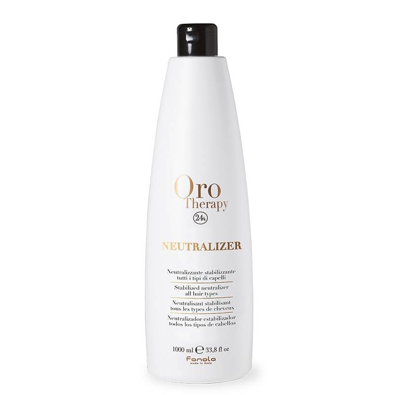 Neutralisant stabilisant tous types de cheveux Neutralizer de la marque Oro Therapy Contenance 1000ml - 1