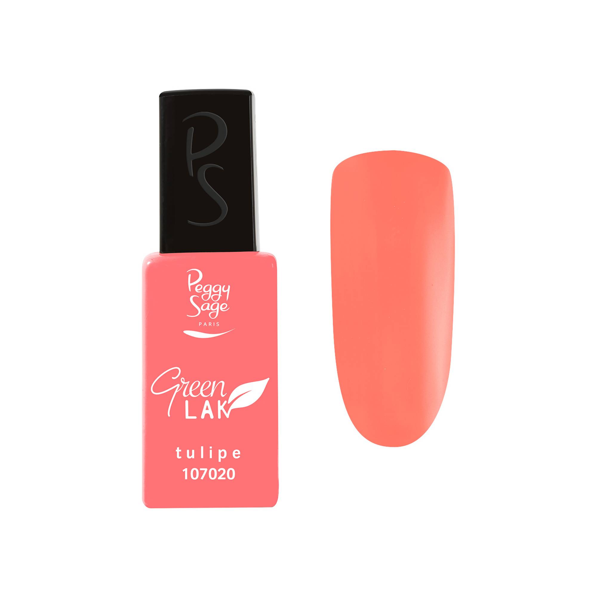 Vernis longue tenue Green LAK - Tulipe de la marque Peggy Sage Contenance 11ml - 1