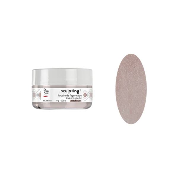 Poudre de façonnage Arty Metallic satin de la marque Peggy Sage Contenance 10g - 1