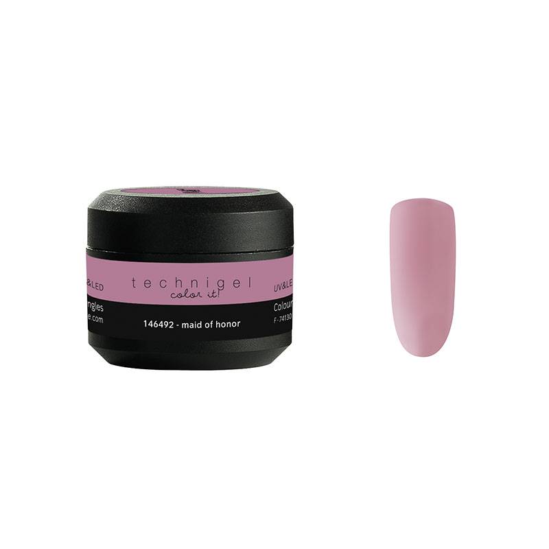 Gel UV de couleur pour ongles Color it - Maid of honor 5g de la marque Peggy Sage Contenance 5g - 1