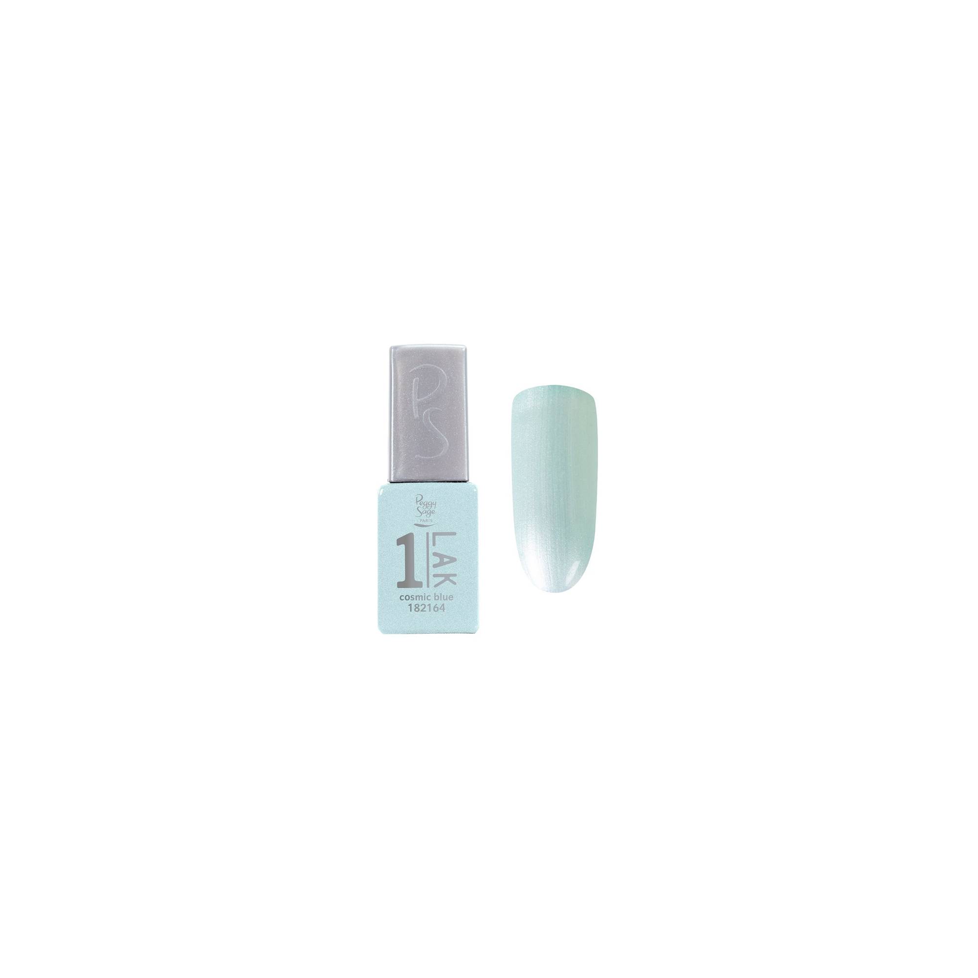 Vernis semi-permanent 1-LAK Cosmic blue de la marque Peggy Sage Contenance 5ml - 1