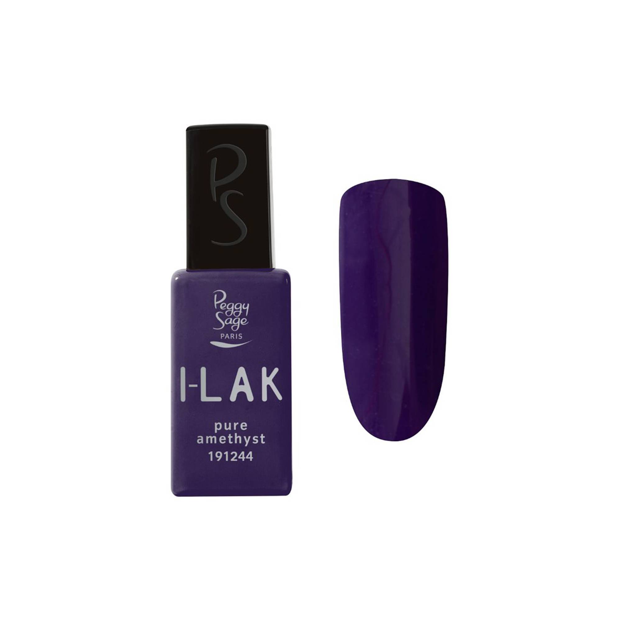 Vernis semi-permanent I-LAK soak off gel polish pure amethyst de la marque Peggy Sage Contenance 11ml - 1