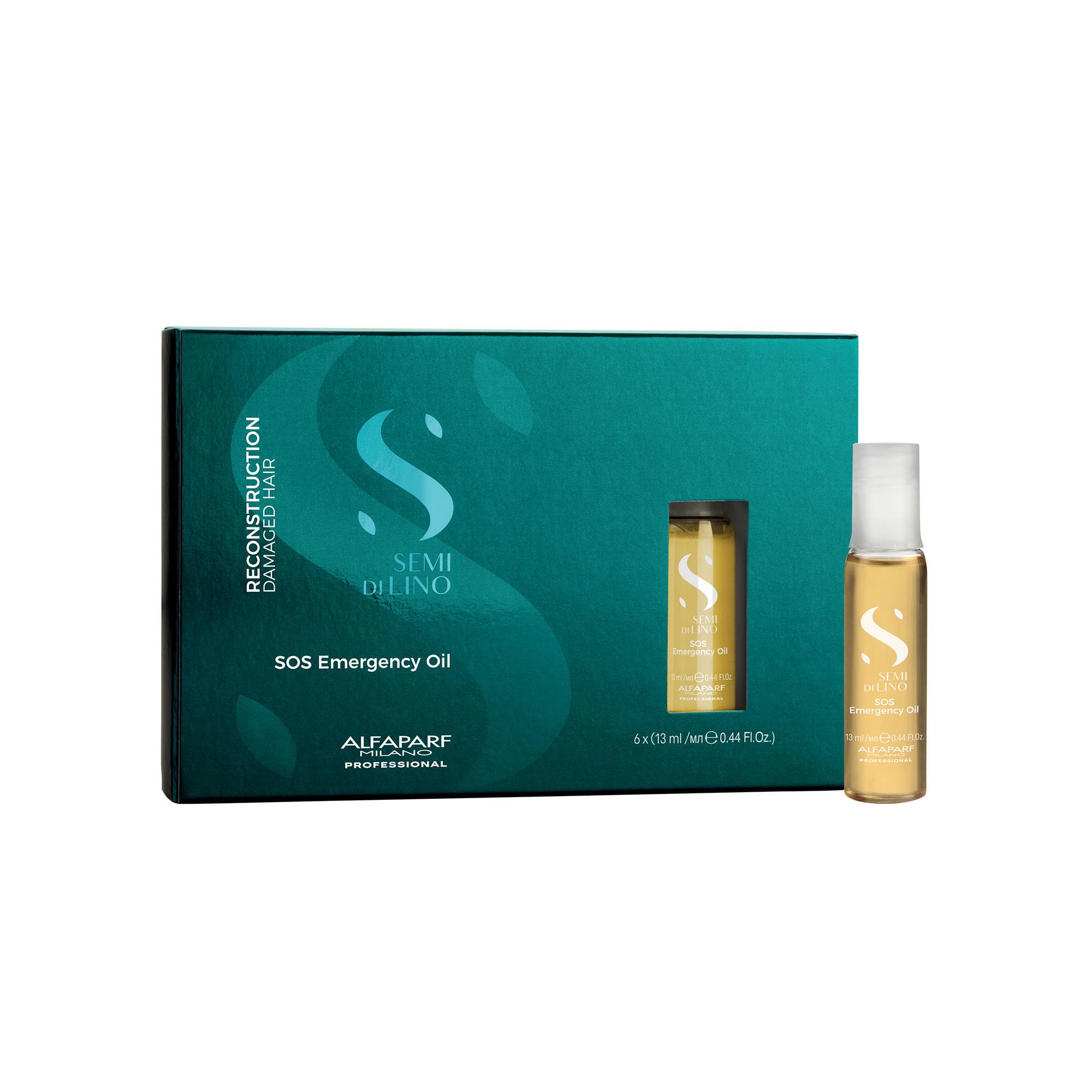 Traitement SOS urgence huile Reconstruction de la marque Alfaparf Milano Contenance 78ml - 1