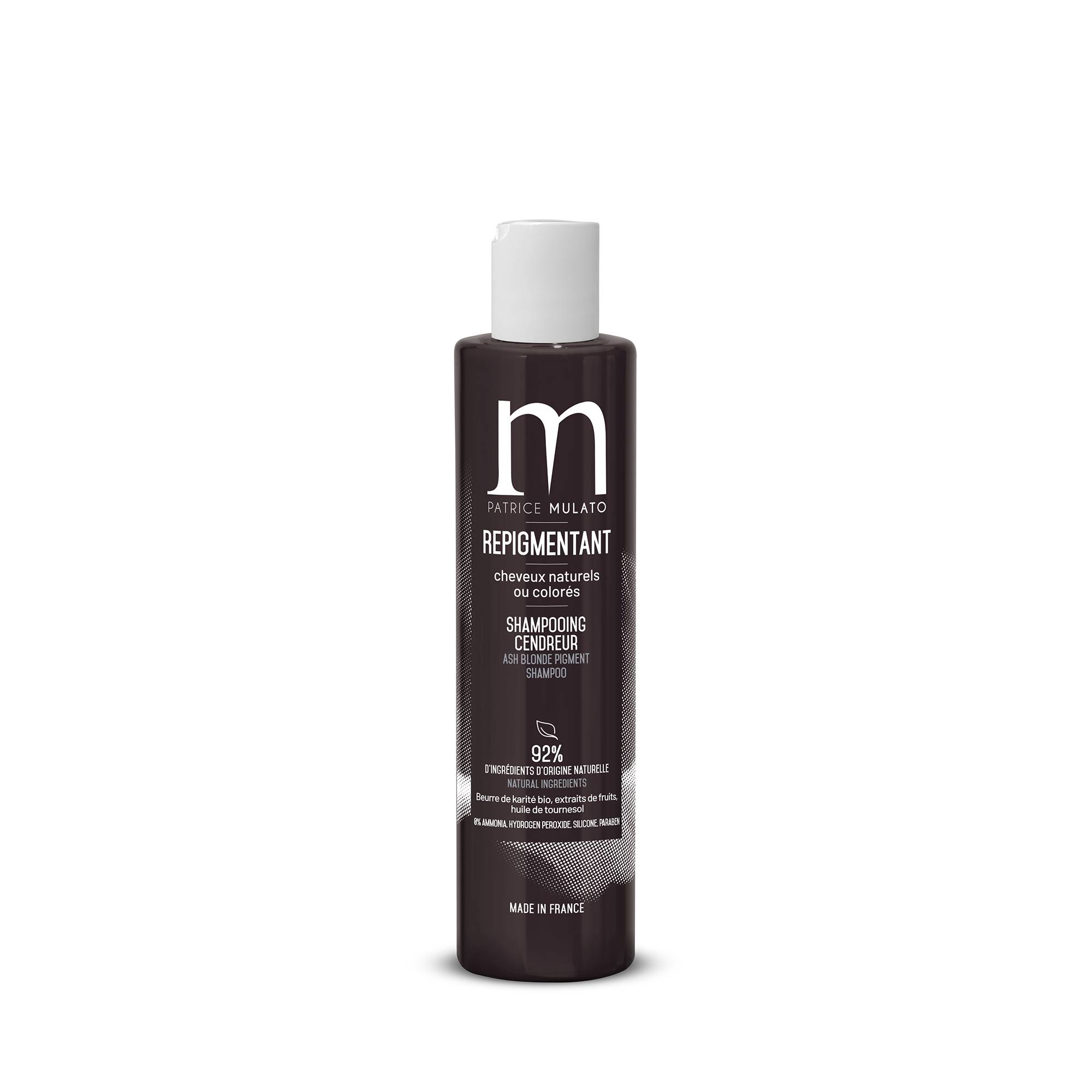 Shampooing Repigmentant cendreur de la marque Mulato Contenance 200ml - 1