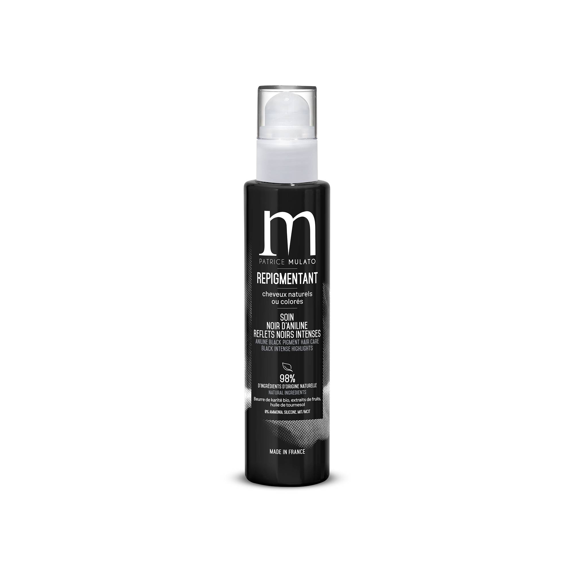 Soin repigmentant noir d'aniline de la marque Mulato Contenance 200ml - 1