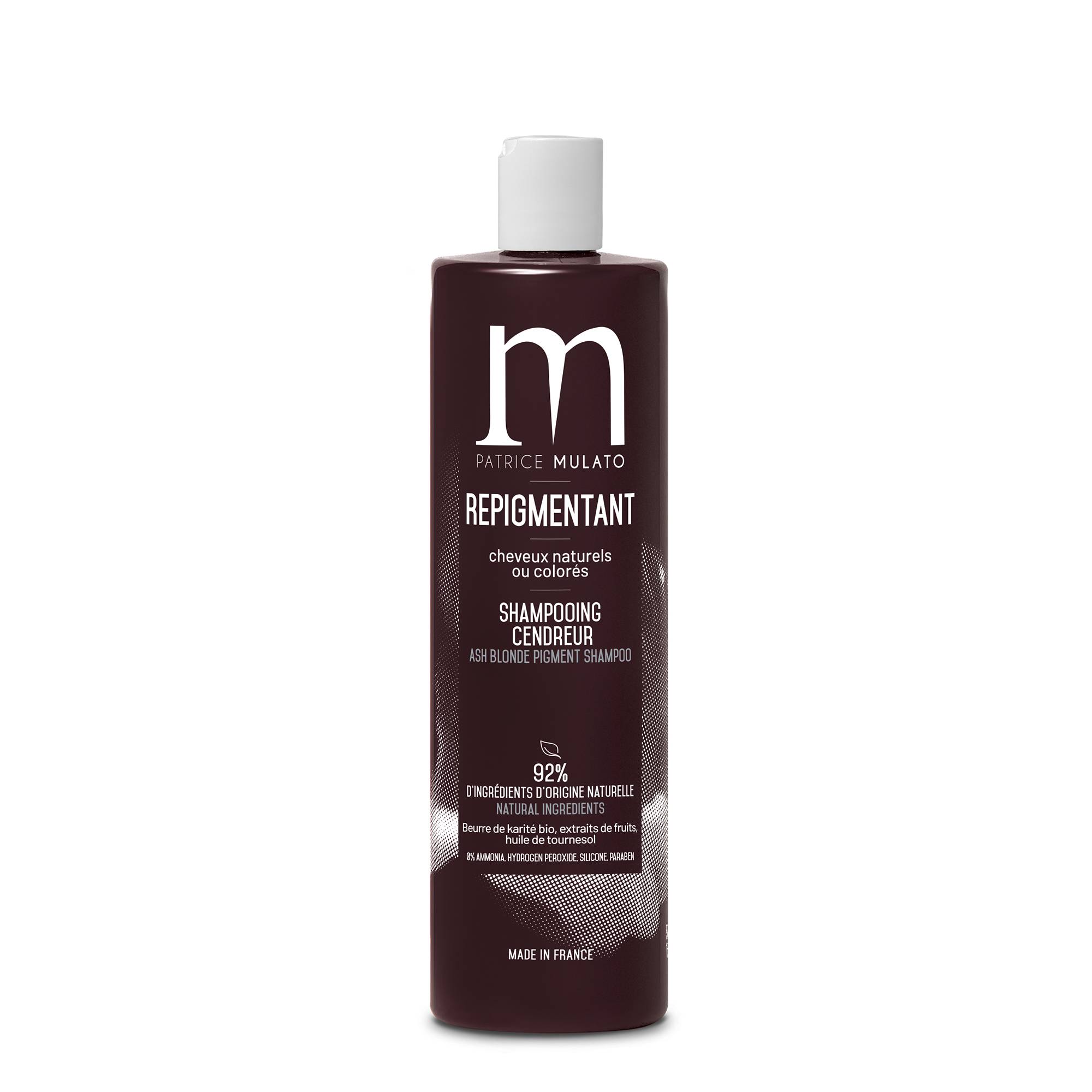 Shampooing Repigmentant Cendreur de la marque Mulato Contenance 500ml - 1