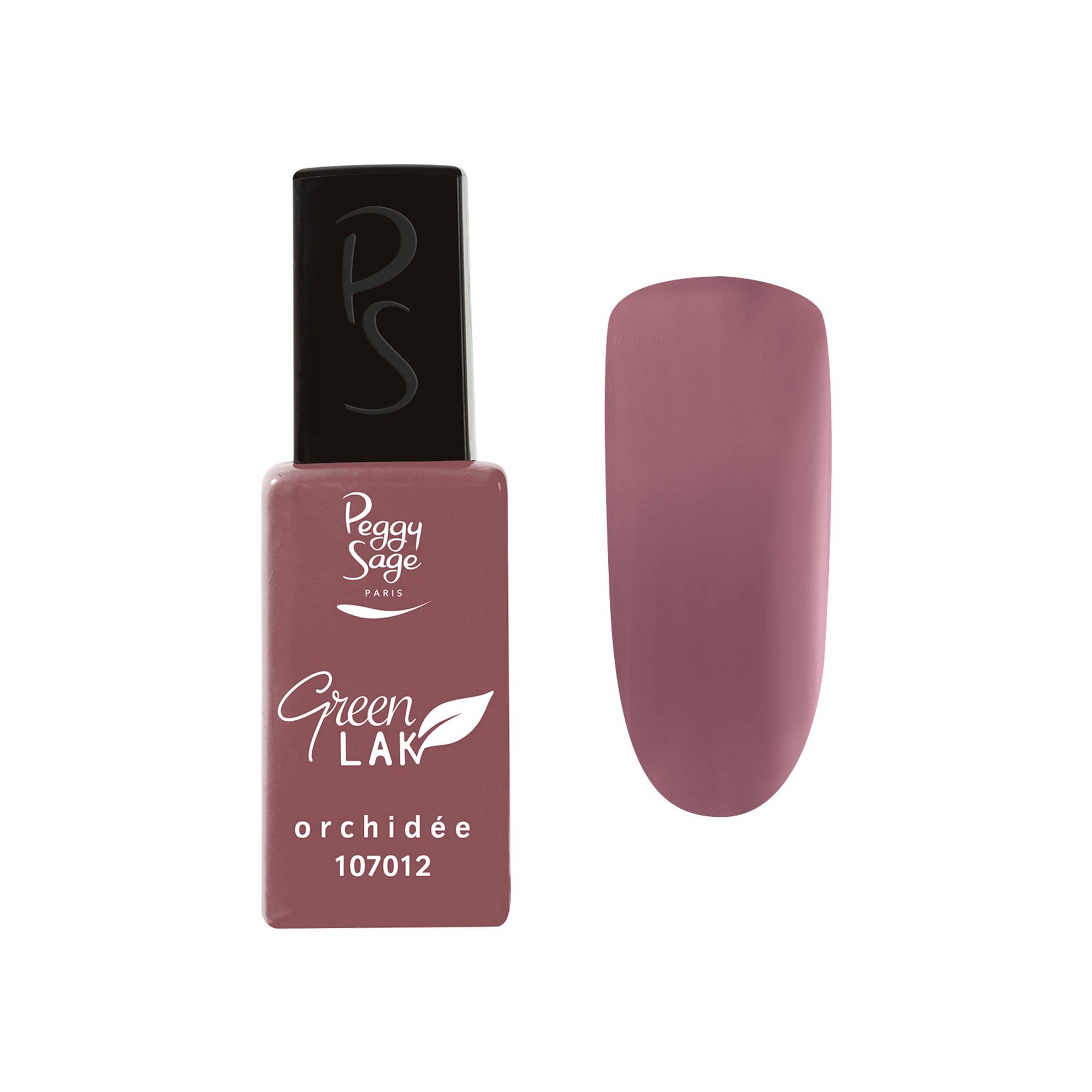 Vernis longue tenue Green LAK - Orchidée de la marque Peggy Sage Contenance 11ml - 1