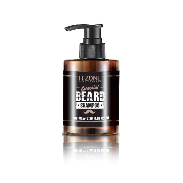 Shampooing barbe et moustache - Essential de la marque H.Zone professional Contenance 100ml - 1