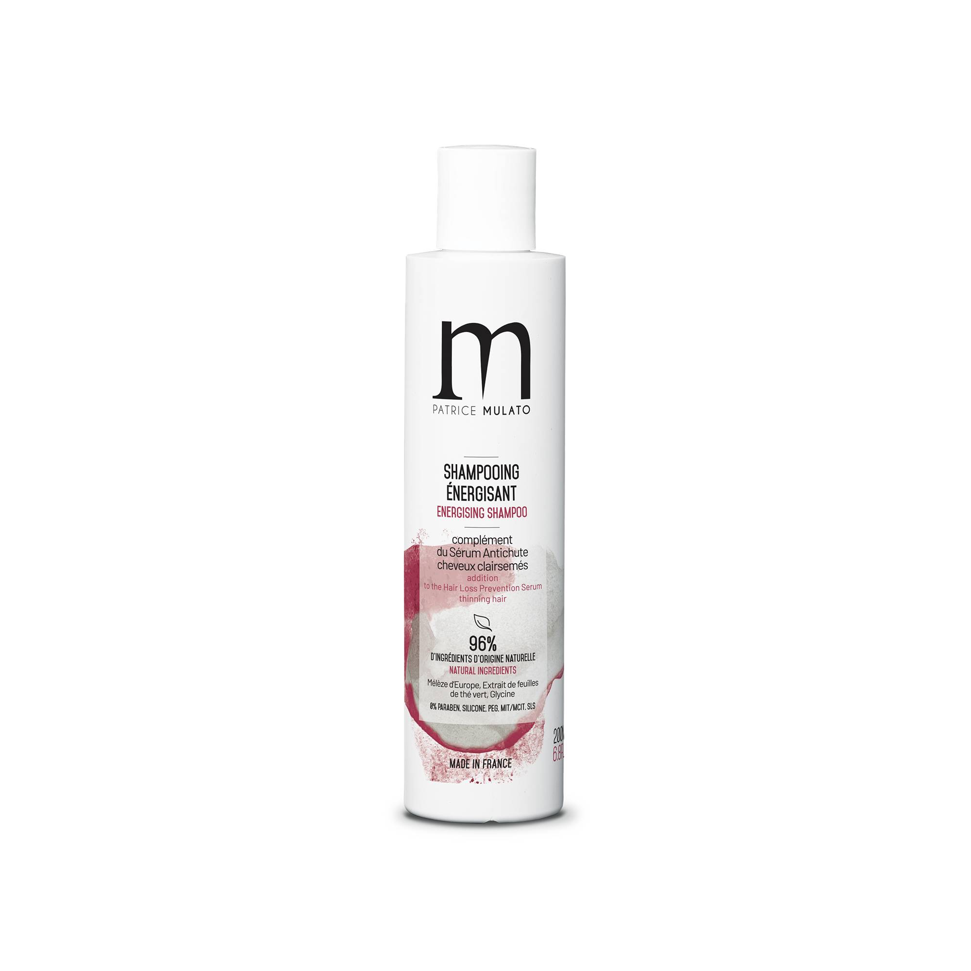 Shampoing énergisant de la marque Mulato Contenance 200ml - 1