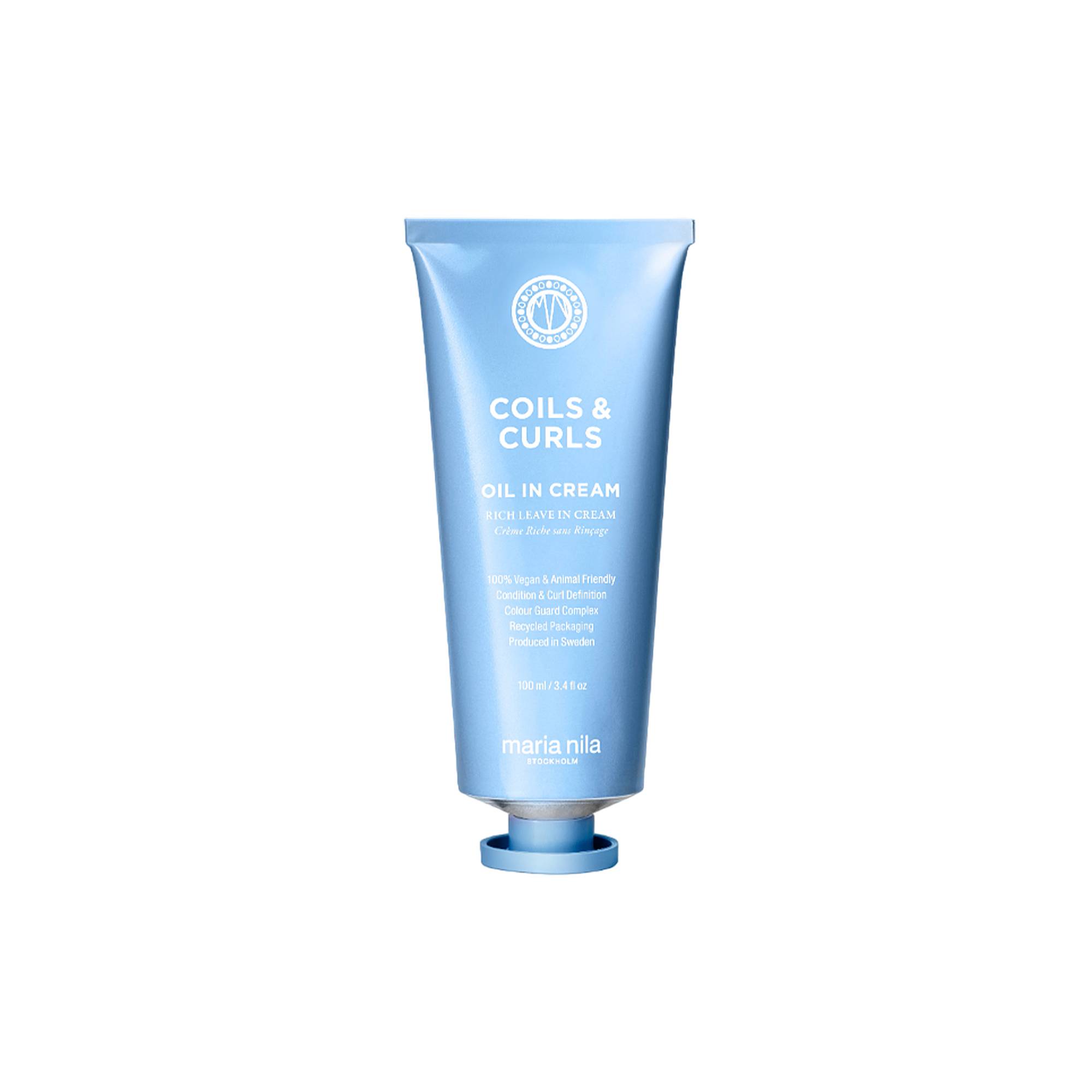 Crème riche sans rinçage Coils and Curls de la marque Maria Nila Contenance 100ml - 1