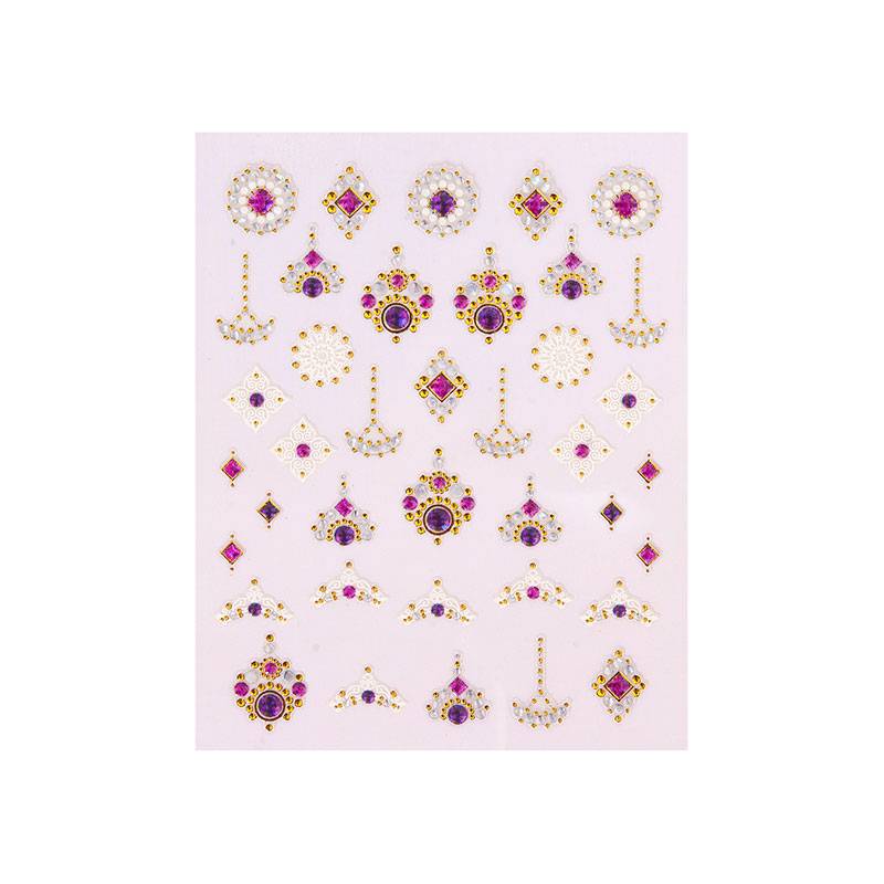 Décors adhésifs pour ongles Luxury Rosace Spring de la marque Peggy Sage - 1