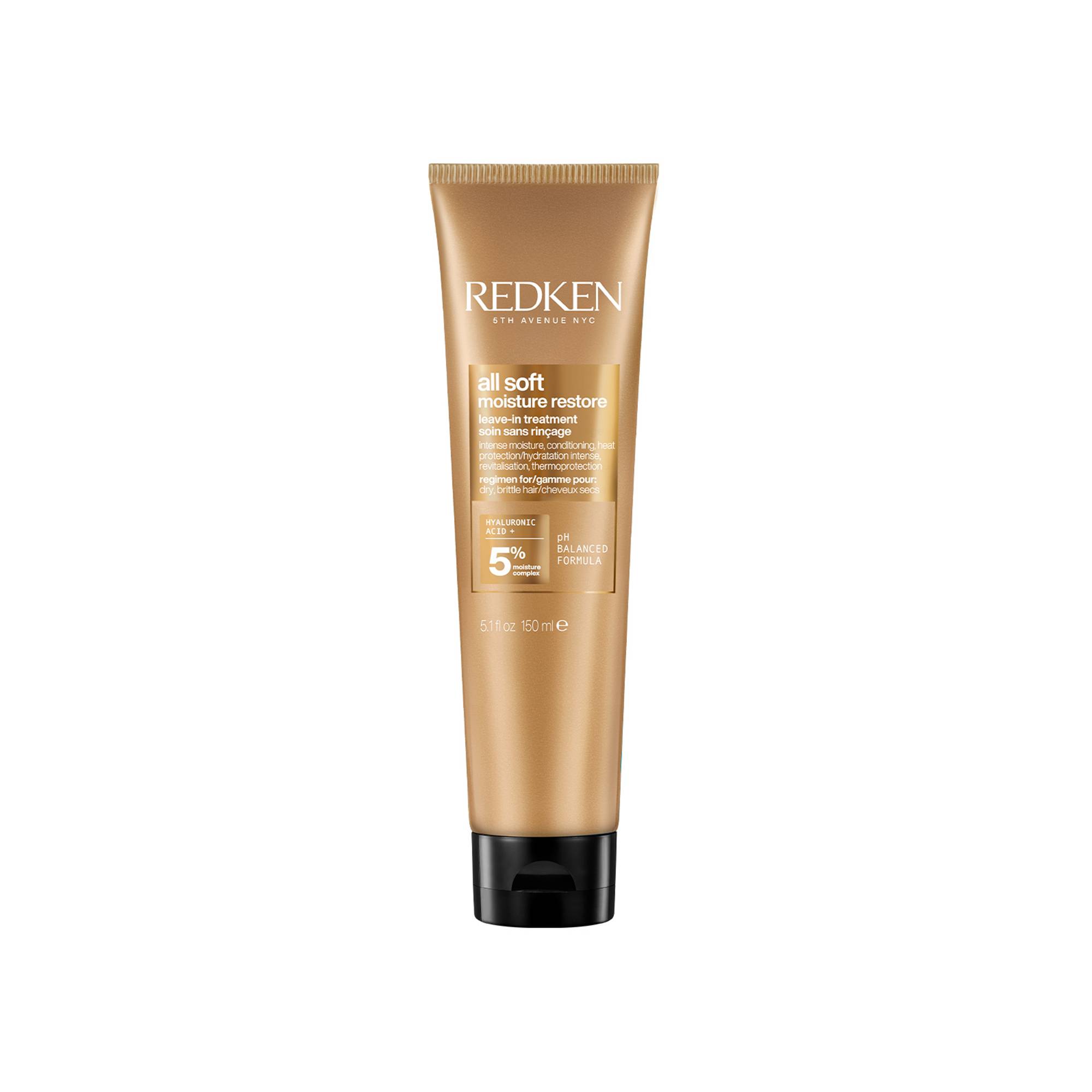 Soin hydratant sans rinçage All Soft de la marque Redken Contenance 150ml - 1