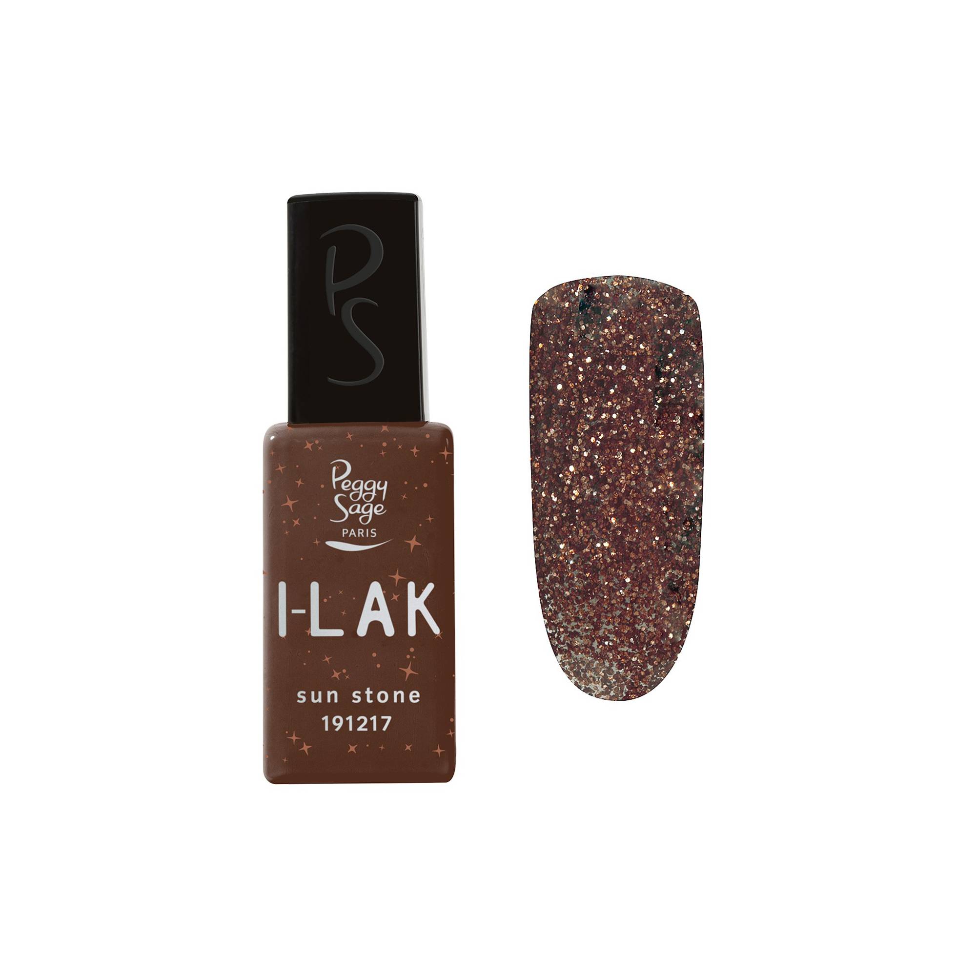 Vernis semi-permanent I-Lak sun stone de la marque Peggy Sage Contenance 11ml - 1