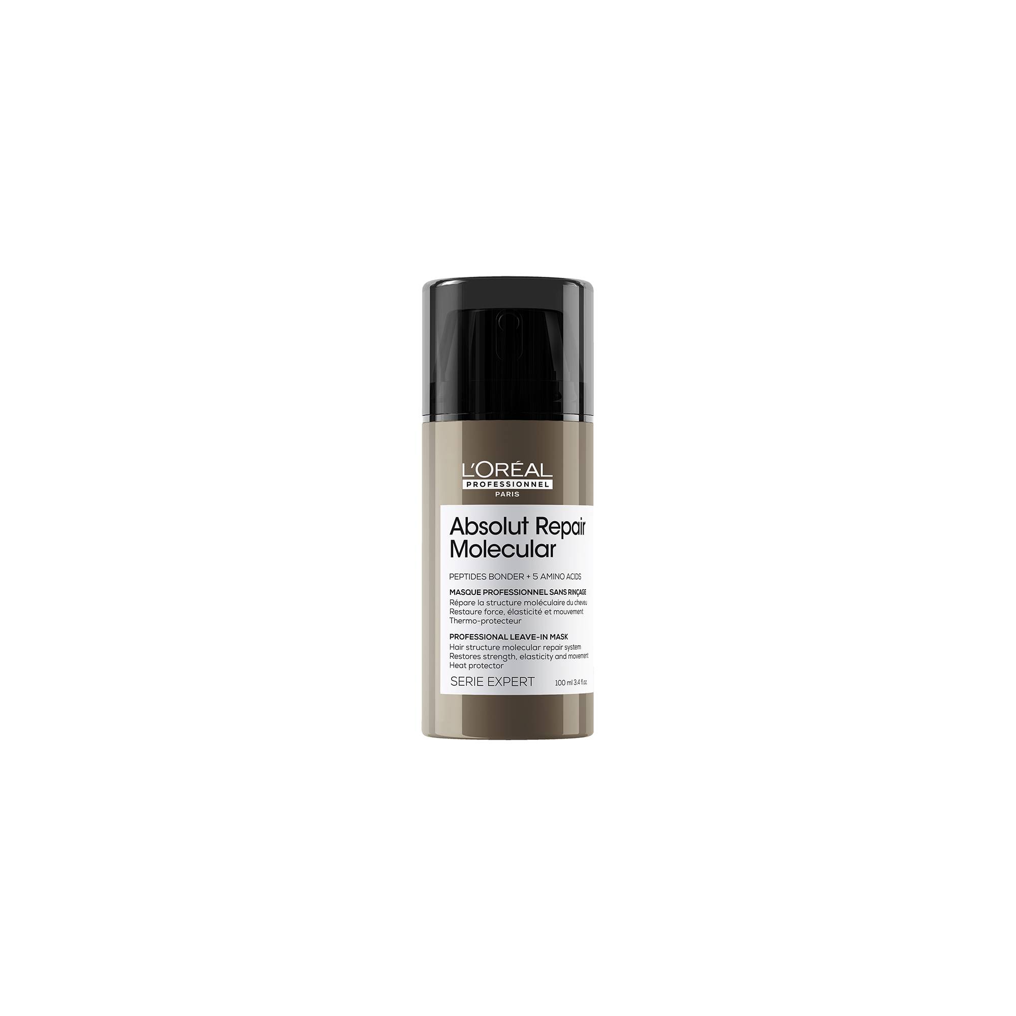 Masque sans rinçage Absolut Repair Molecular de la marque L'Oréal Professionnel Contenance 100ml - 1