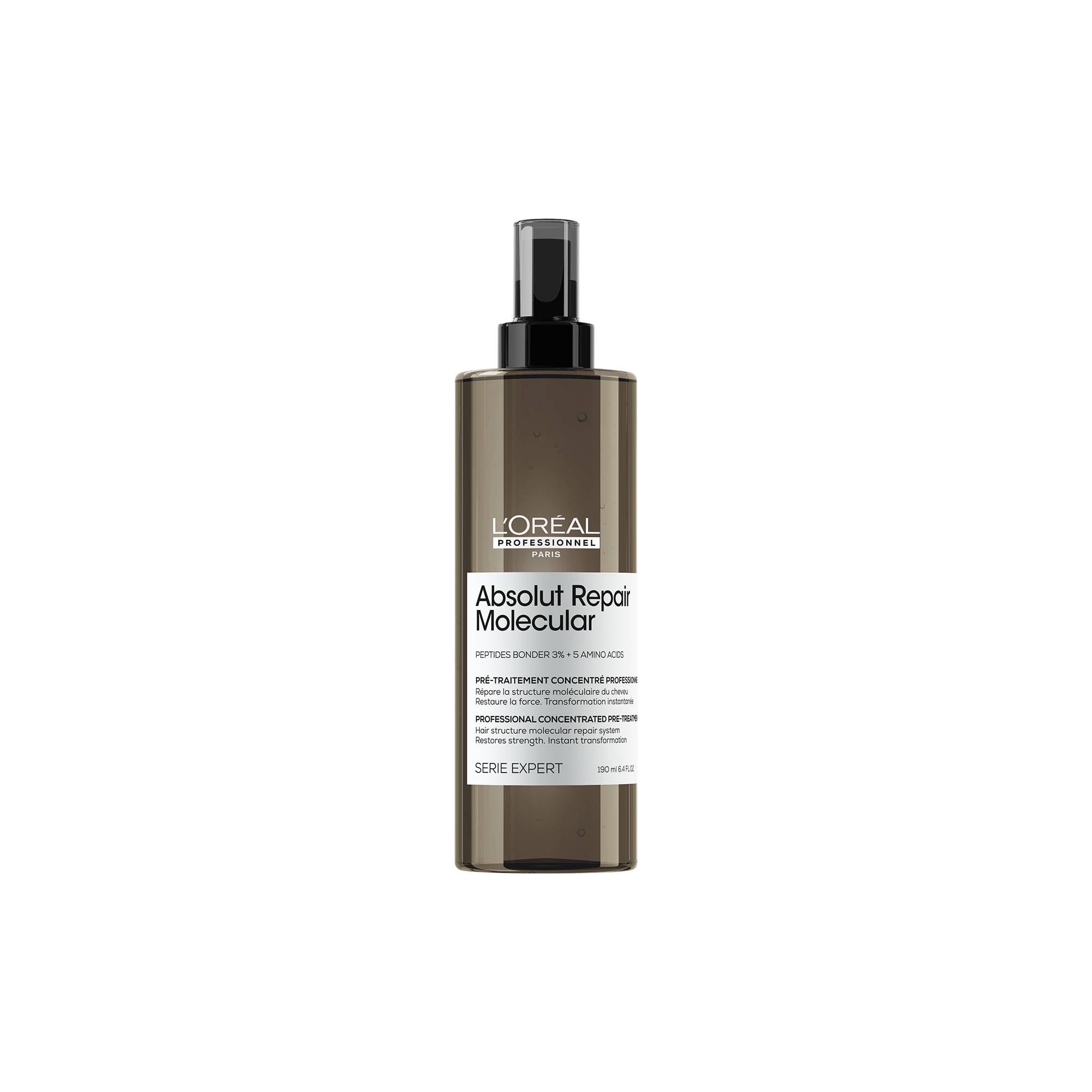 Pré-traitement concentré professionnel Absolut Repair Molecular de la marque L'Oréal Professionnel Contenance 190ml - 1