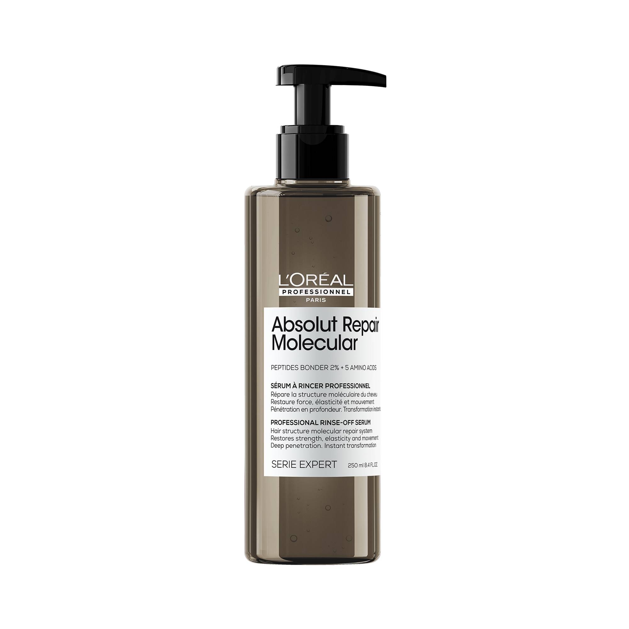 Sérum à rincer professionnel Absolut Repair Molecular de la marque L'Oréal Professionnel Contenance 250ml - 1