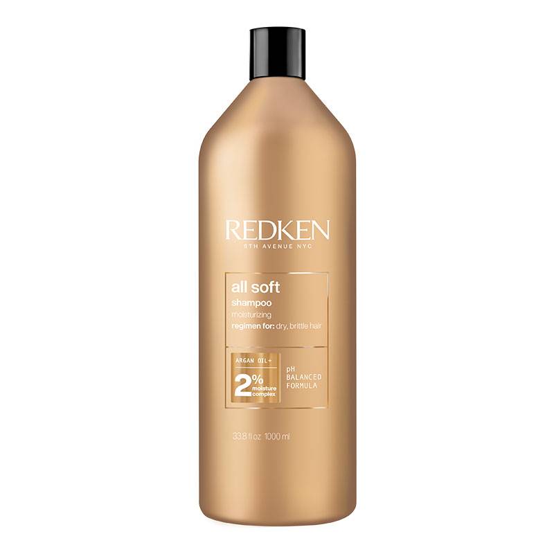 Shampoing hydratant All Soft NEW de la marque Redken Contenance 1000ml - 1