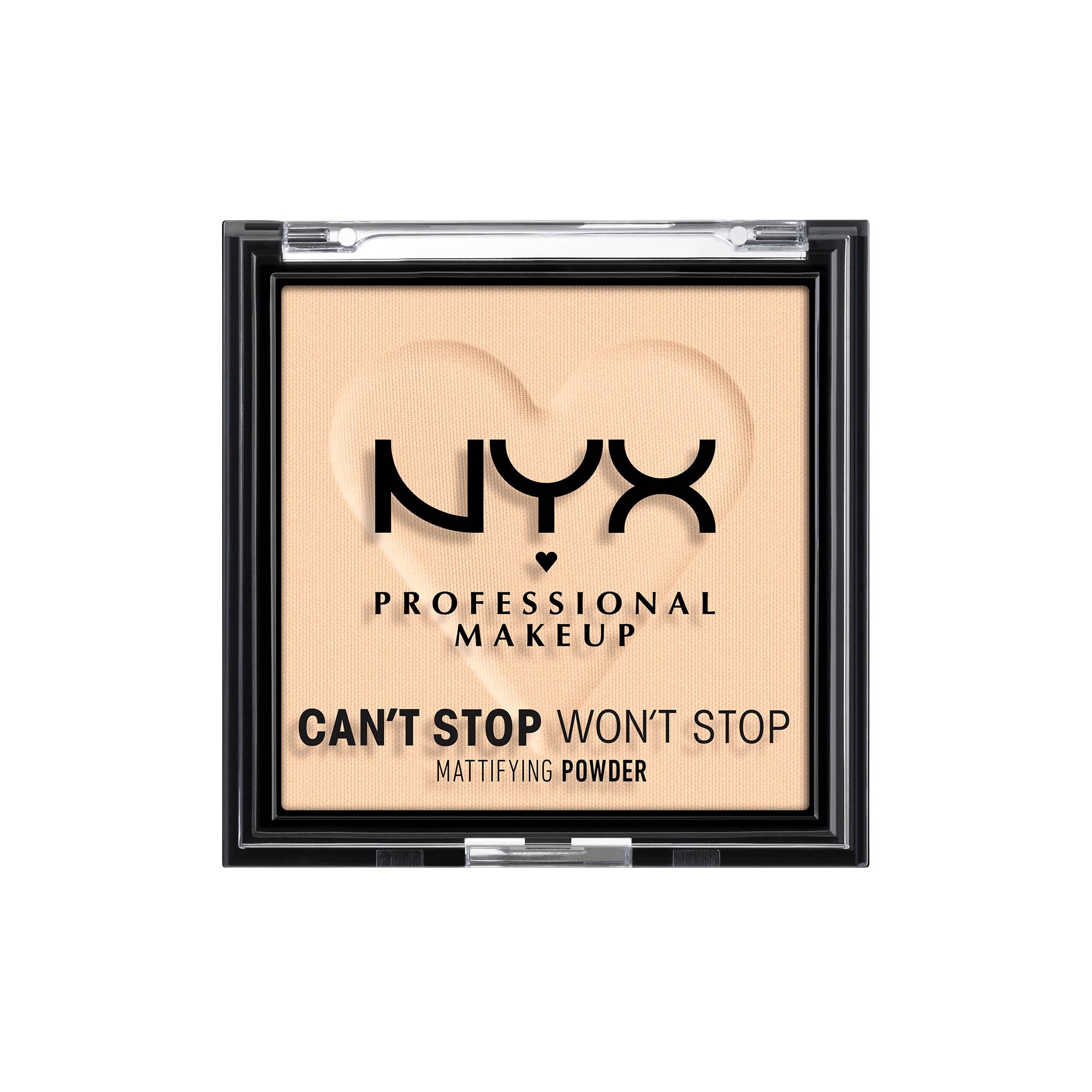 Poudre matifiante Can't Stop Won't Stop Light de la marque NYX Professional Makeup - 1