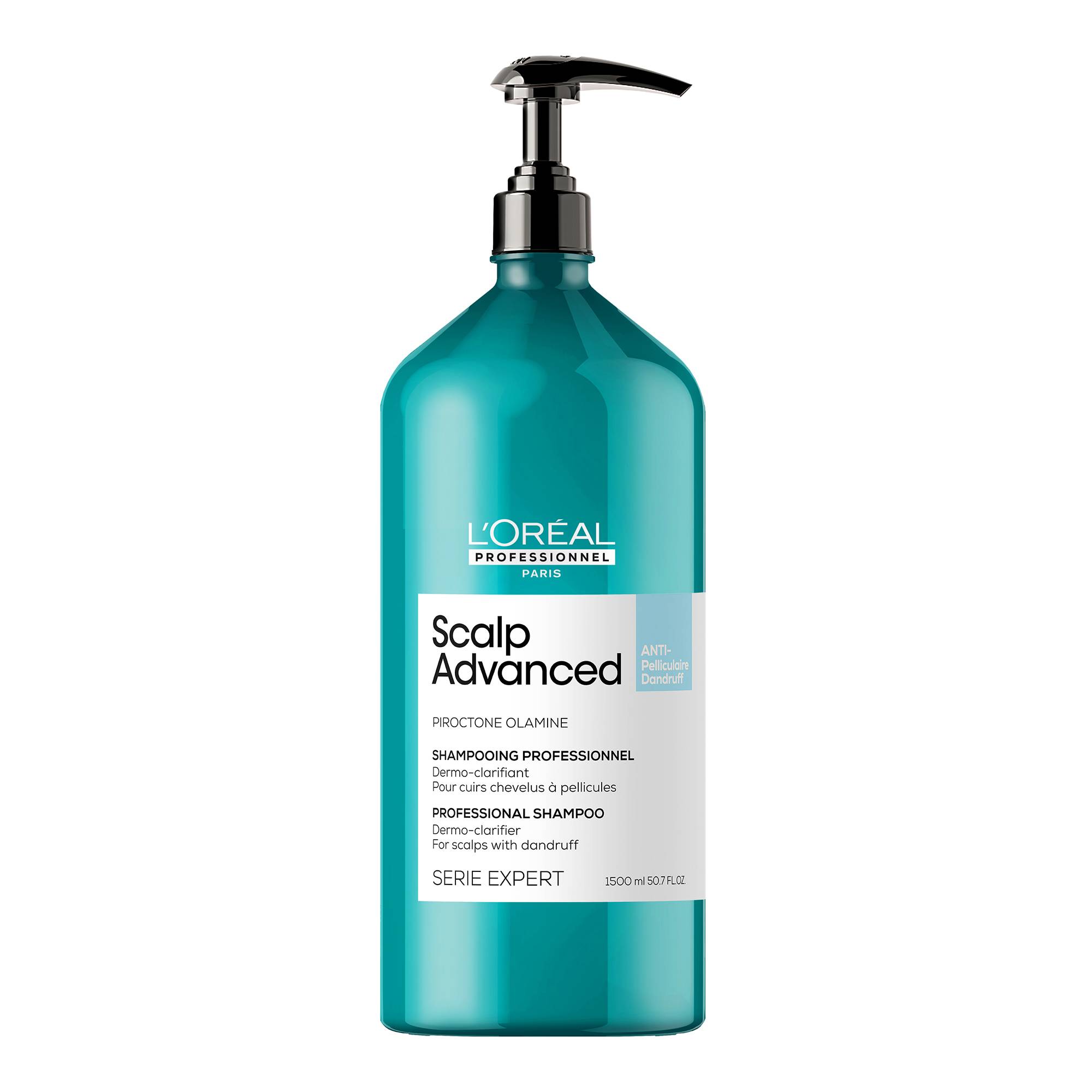 Shampoing dermo-clarifiant anti-pelliculaire Scalp Advanced de la marque L'Oréal Professionnel Contenance 1500ml - 1