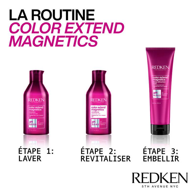 Après-shampoing cheveux colorés Color Extend Magnetics NEW de la marque Redken Contenance 300ml - 5