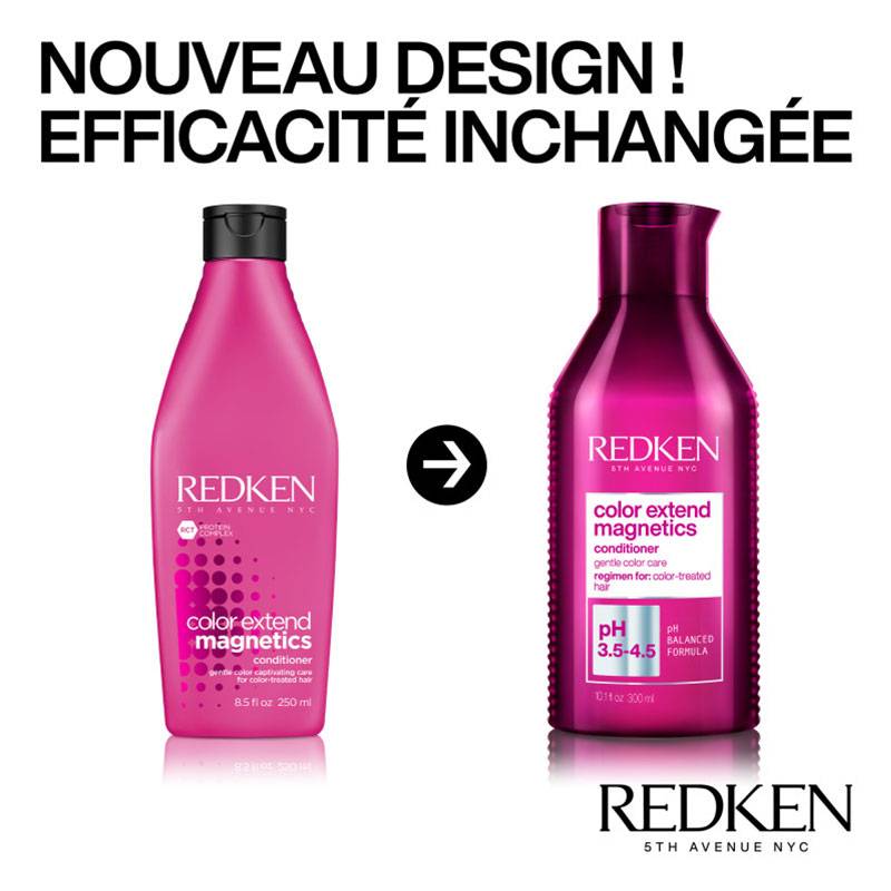 Après-shampoing cheveux colorés Color Extend Magnetics NEW de la marque Redken Contenance 300ml - 4