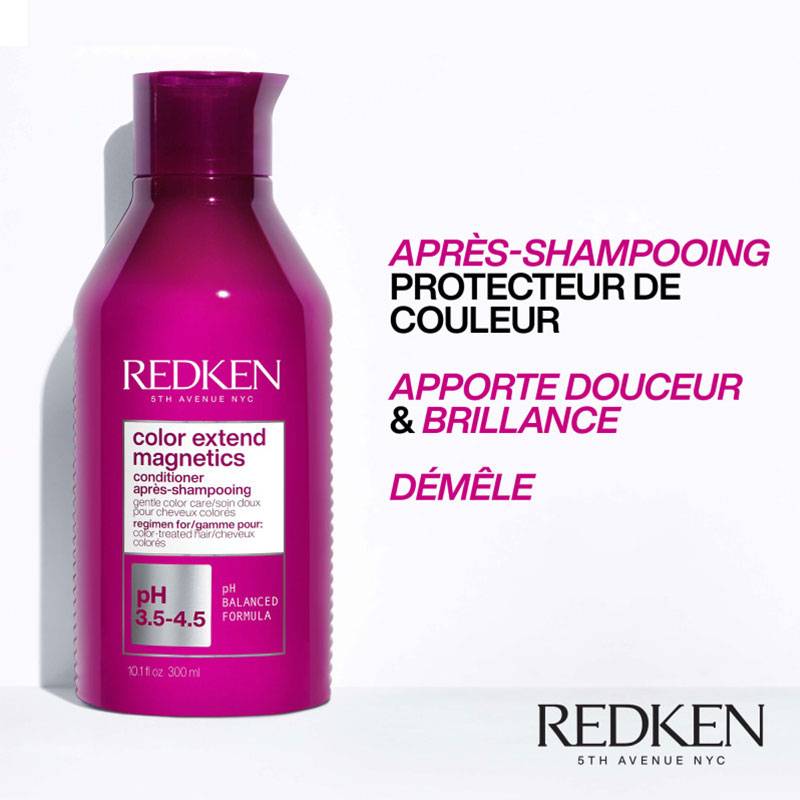 Après-shampoing cheveux colorés Color Extend Magnetics NEW de la marque Redken Contenance 300ml - 2