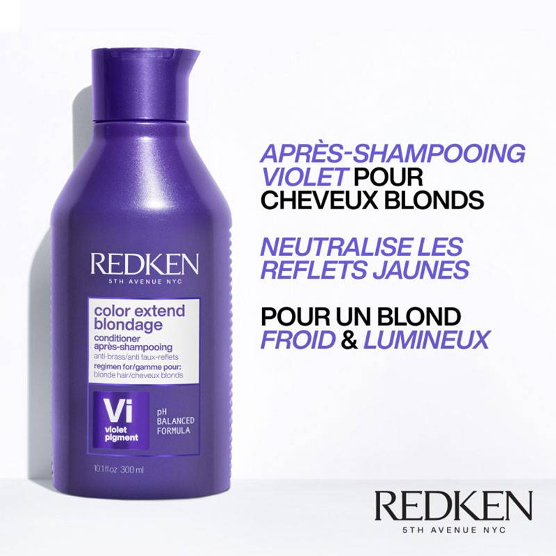 Après-shampoing violet Color Extend Blondage NEW de la marque Redken Contenance 300ml - 2