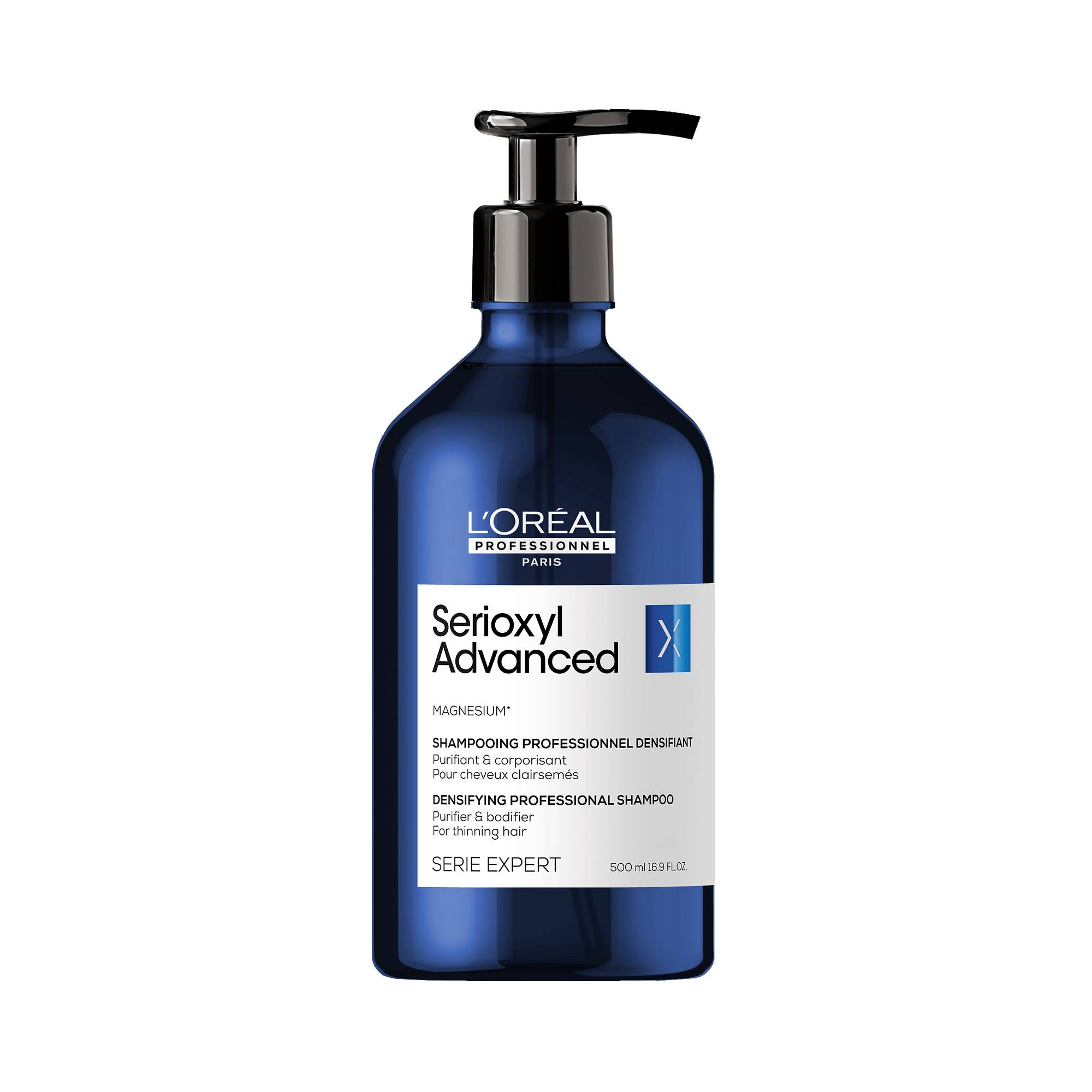 Shampoing densifiant Serioxyl Advanced de la marque L'Oréal Professionnel Contenance 500ml - 1