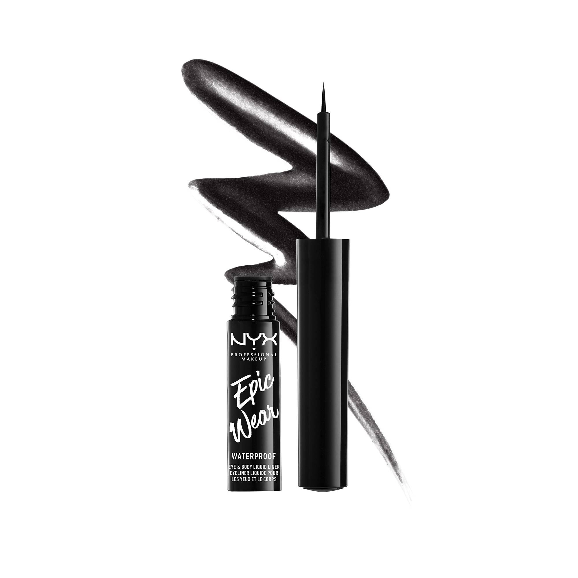 Epic Wear Metallic Liquide Liner Black Metal de la marque NYX Professional Makeup - 1