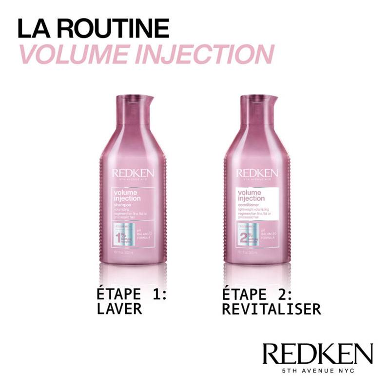 Après-shampoing volumateur Volume Injection NEW de la marque Redken Contenance 300ml - 4