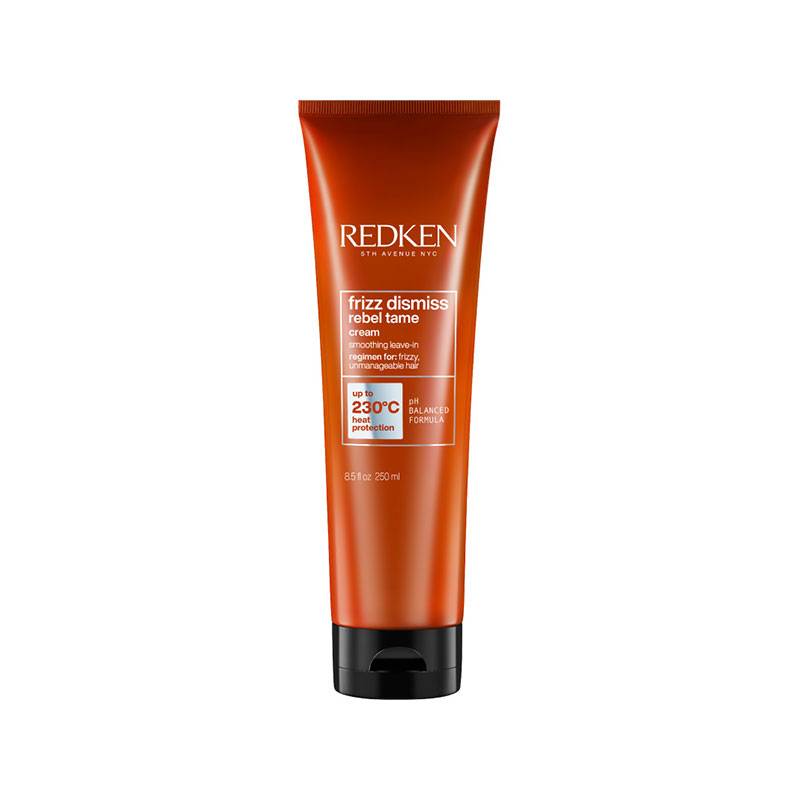 Soin sans rinçage anti-frisottis Rebel Tame Frizz Dismiss NEW de la marque Redken Contenance 250ml - 1