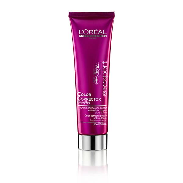 Crème correctrice anti-reflets rouges Color Corrector Brunettes de la marque L'Oréal Professionnel Contenance 150ml - 1